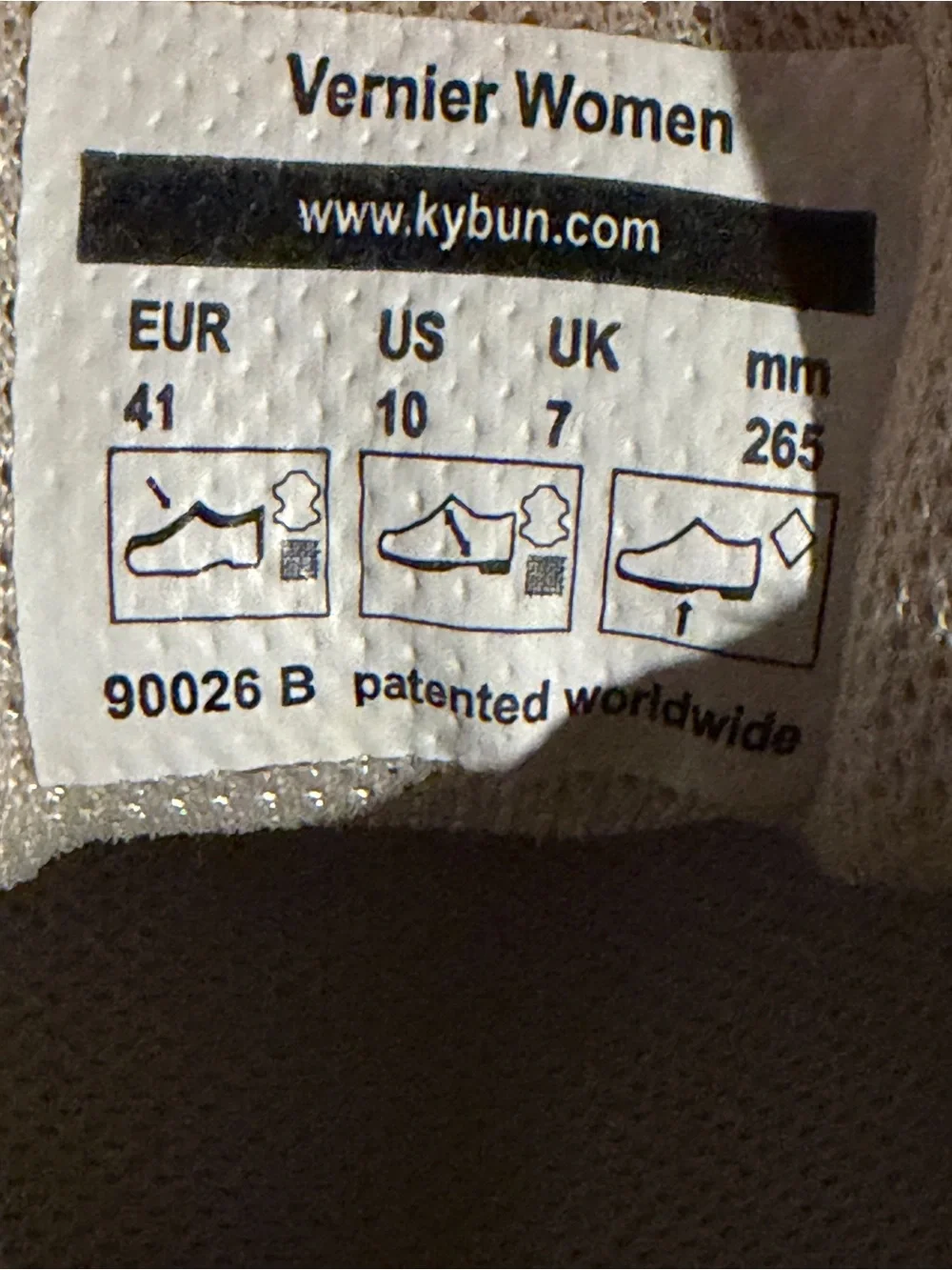 Kybun Vernier Sand Women’s 10 Swiss Air Cushion Comfort Walking Shoes